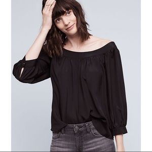 MAEVE Anthropologie Yanna Off-the-Shoulder Top, M